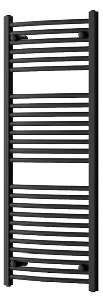 Egyenes törölközőszárító radiátor 1200x500 mm fekete
