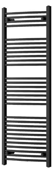 Egyenes törölközőszárító radiátor 1600x600 mm fekete