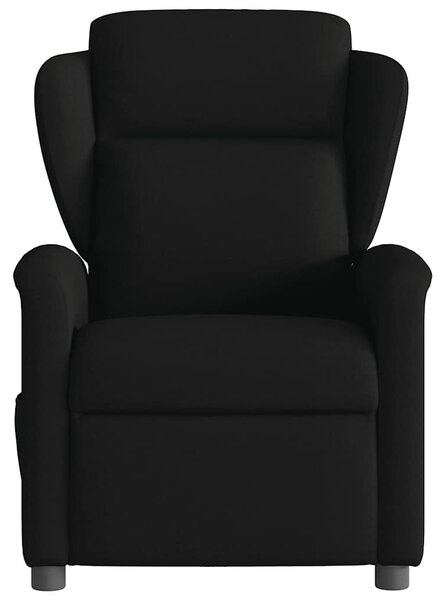 VidaXL fekete szövet dönthető fotel