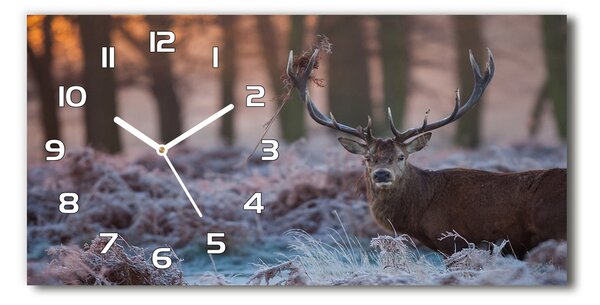 Vízszintes üvegóra Deer napkelte