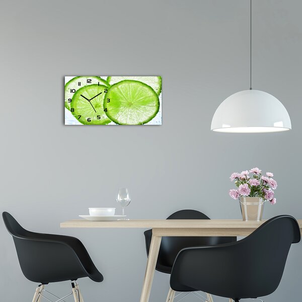 Üvegóra vízszintesen Lime víz alatt