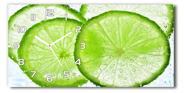 Üvegóra vízszintesen Lime víz alatt