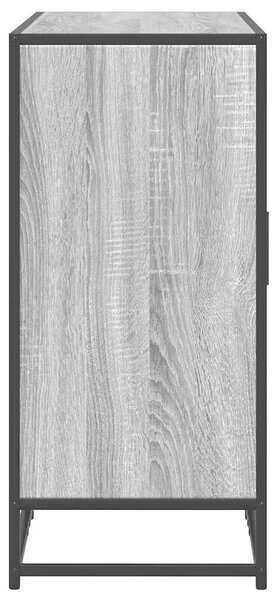 VidaXL szürke sonoma színű szerelt fa tálalószekrény 94x35x76 cm