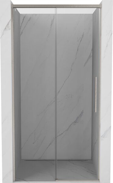 Mexen Rox, tolóajtó zuhanykabinhoz 105 cm, 8 mm-es átlátszó üveg, acélprofil, 8C2-105-000-97-00