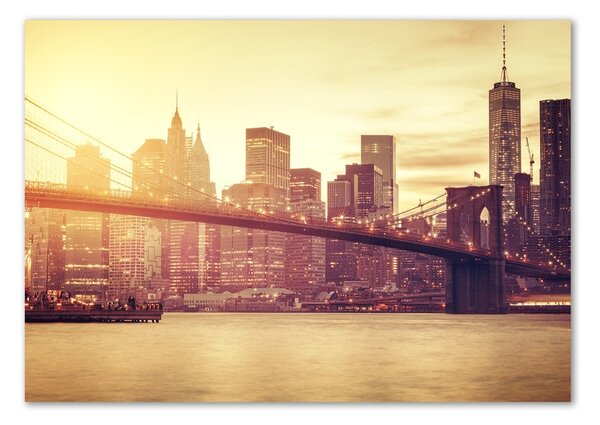 Akrilüveg fotó Manhattan new york city
