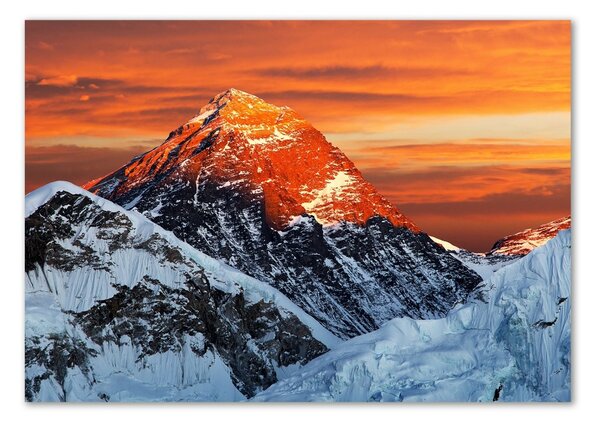 Akril üveg kép Everest summit