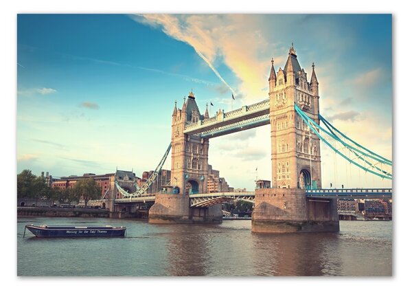 Üvegkép nyomtatás Tower bridge london