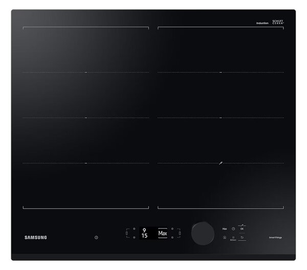 Samsung NZ64B7799GK/U2 Beépíthető 4 zónás Indukciós Főzőlap 7400 Watt - Fekete