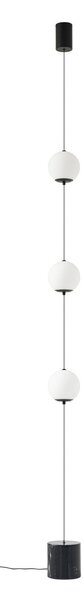 Állólámpa Lucande, Darrow, dimmable, Fehér, Nappali, Üveg, Modern