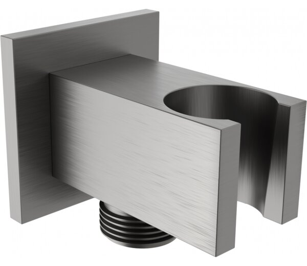 Mexen CUBE, rejtett sarok kézizuhany csatlakozó 1/2", grafit, 79300-66