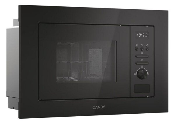 Candy CA20FMW7NB Fekete Grillezős Beépíthető 20 L 800 W mikrohullámú sütő