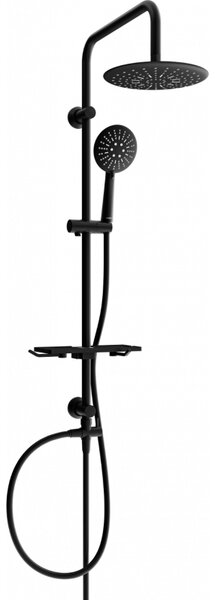 Mexen X67 zuhanygarnitúra felső fejjel 230 mm, fekete, 798676791-70