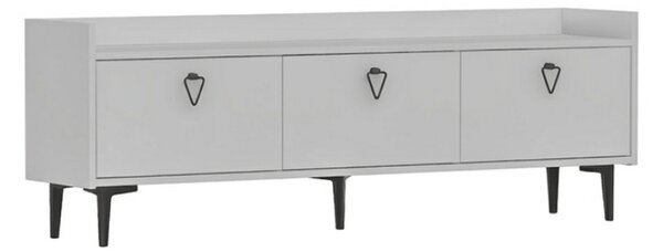 TV állvány PIENA 160 cm, fehér