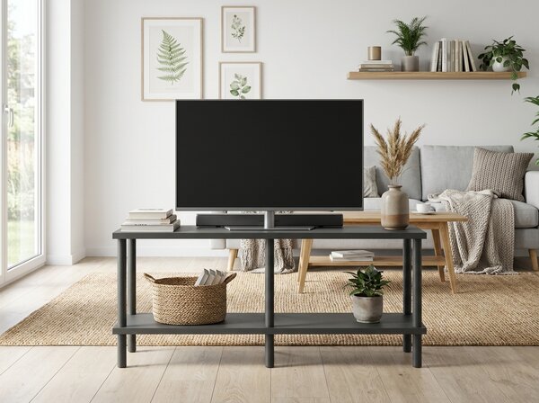 TV szekrény SOLE 120 cm, antracit