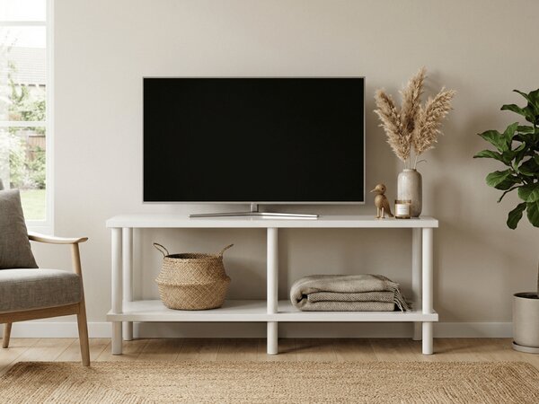 TV szekrény SOLE 90 cm, fehér