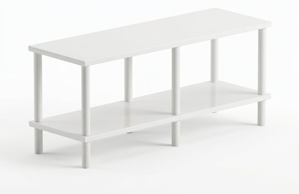 TV szekrény SOLE 90 cm, fehér