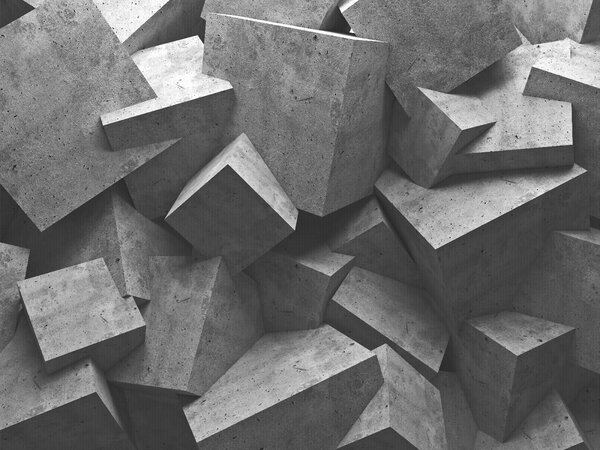 Fotótapéta Betontömbök halma, Modern fotótapéta, Modern fotótapéta, u08929 - Muralas.hu