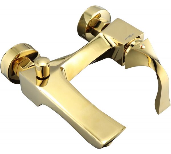 Mexen Estrella R02 fürdőkád készlet, arany - 72303R02-50