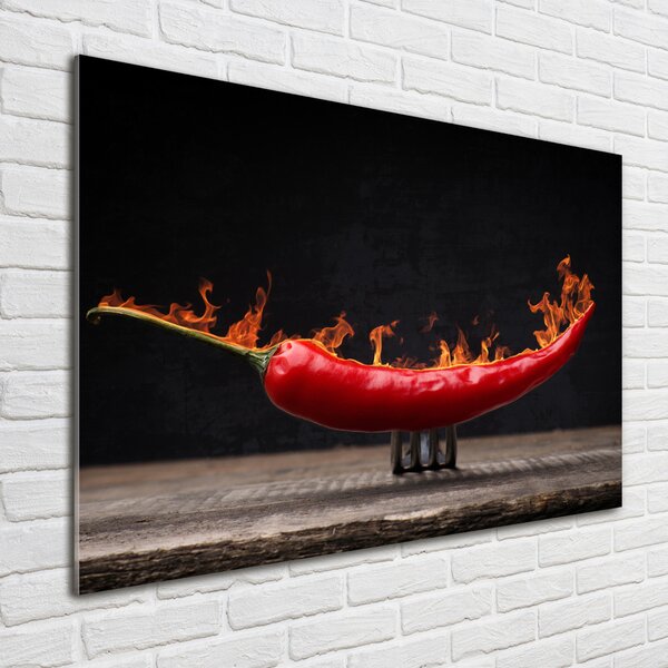 Akril üveg kép Csili paprika