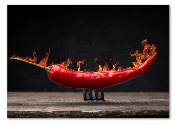 Akril üveg kép Csili paprika
