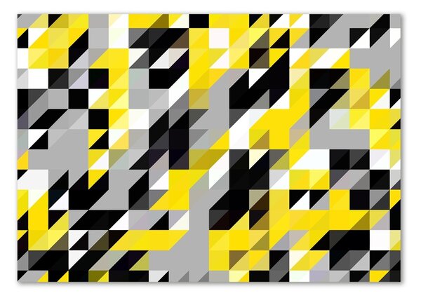 Üvegkép Geometriai háttér