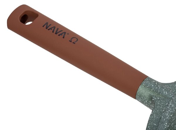 NAVA 10-255-004 Ωmega tapadásmentes öntött alumínium serpenyő, kőbevonattal, 28 cm