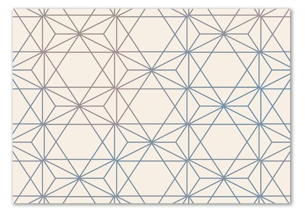 Üvegkép nyomtatás Geometriai háttér