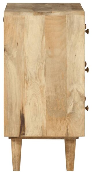 VidaXL tömör mangófa fiókos szekrény 70 x 35 x 70 cm