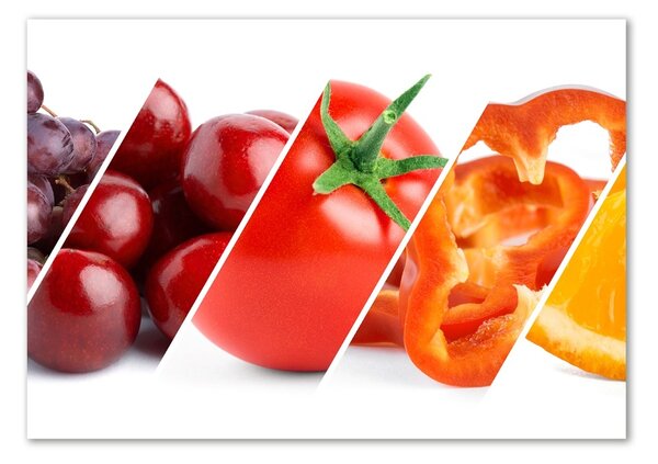 Akril üveg kép Gyümölcsök és zöldségek