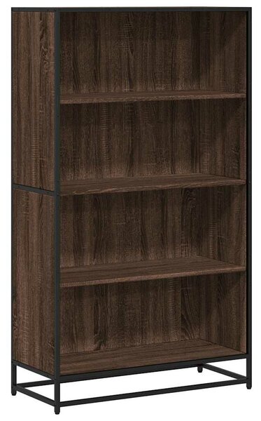 VidaXL barna tölgy színű szerelt fa könyvszekrény 80,5 x 35 x 139 cm
