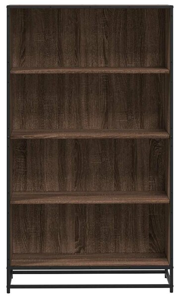 VidaXL barna tölgy színű szerelt fa könyvszekrény 80,5 x 35 x 139 cm