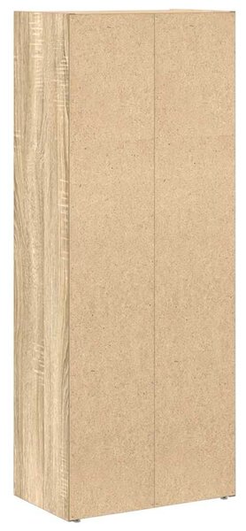 VidaXL sonoma tölgy színű szerelt fa könyvszekrény 40x24x102 cm