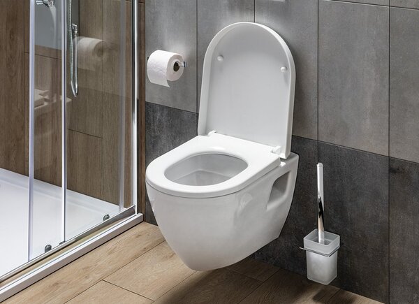 Aqualine Aqualine, DONA WC-ülőke, Soft Close, fehér, FD121