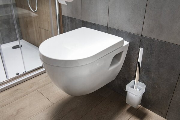 Aqualine Aqualine, DONA WC-ülőke, Soft Close, fehér, FD121