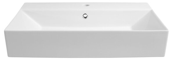 Aqualine Aqualine, Kerámia mosdókagyló 70x42cm, munkalap, 10SF50070