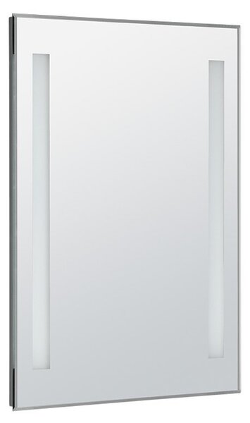 Aqualine Aqualine, LED háttérvilágítású tükör 50x70cm, gombos kapcsoló, ATH5