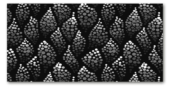 Akrilüveg fotó Fekete-fehér pontok