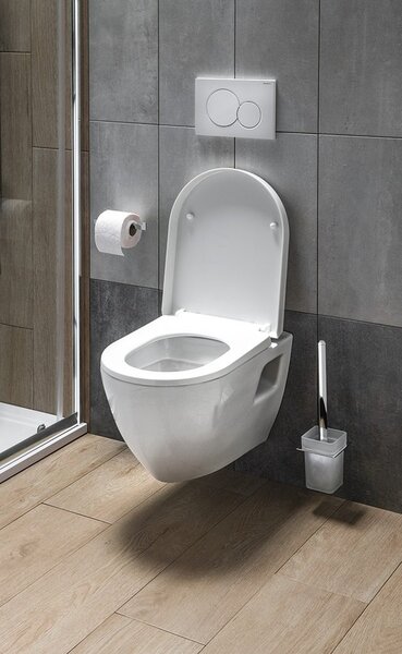 Aqualine Aqualine, NERA fali WC csésze, 35,5x50 cm, fehér, NS952