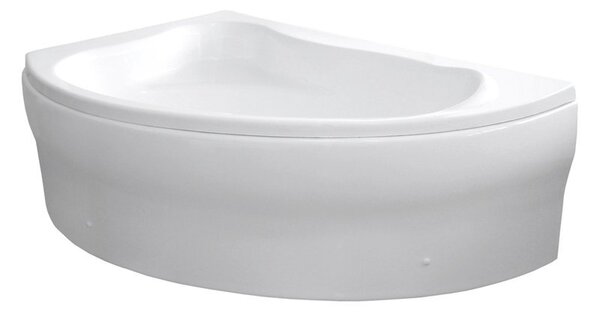 Aqualine Aqualine, ORAVA kád 150x90x38cm lábak nélkül, bal, fehér, G1590