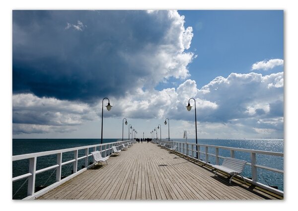 Üvegfotó Pier orłowo
