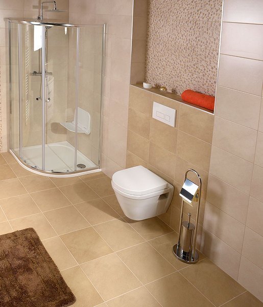 Aqualine Aqualine, SAMBA állvány WC kefével és WC papír tartóval, króm, SB131