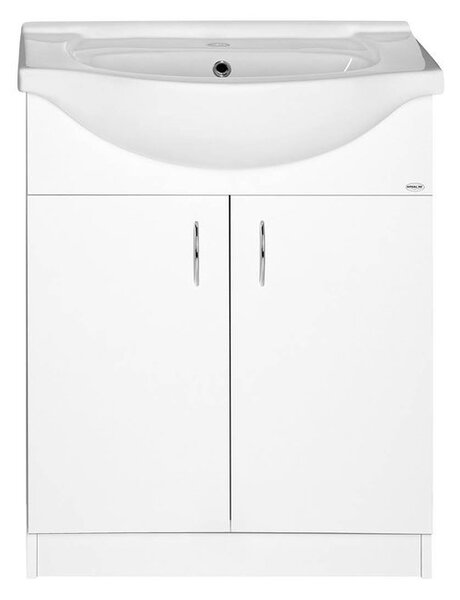 Aqualine Aqualine, SIMPLEX ECO 65 mosdószekrény 63x83,5x30,7cm, SIME650