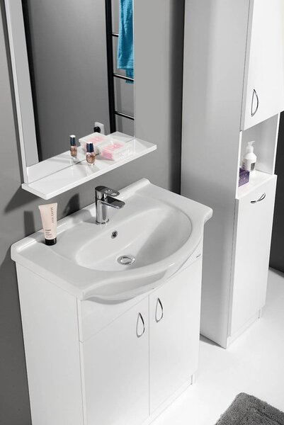 Aqualine Aqualine, SIMPLEX ECO 65 mosdószekrény 63x83,5x30,7cm, SIME650