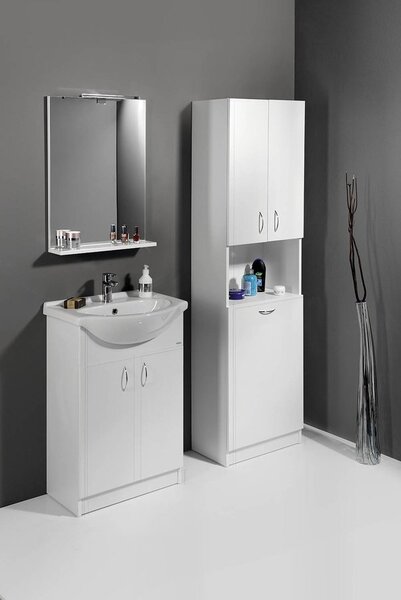 Aqualine Aqualine, SIMPLEX ECO függő szekrény 60x60x24cm, SIME535
