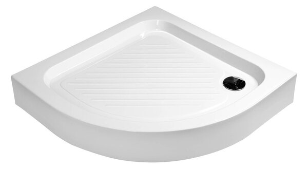 Aqualine Aqualine, Akril önhordó zuhanytálca, negyed kör 80x80x15cm, BTTR80