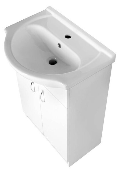 Aqualine Aqualine, SIMPLEX ECO 50 mosdószekrény 47x83,5x29cm, SIME500