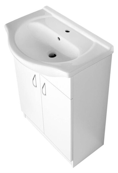 Aqualine Aqualine, SIMPLEX ECO 65 mosdószekrény 63x83,5x30,7cm, SIME650