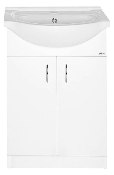 Aqualine Aqualine, SIMPLEX ECO 50 mosdószekrény 47x83,5x29cm, SIME500