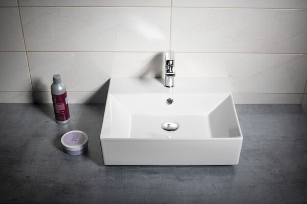 Aqualine Aqualine, SISTEMA kerámia mosdókagyló 50x42cm, 10SF50051