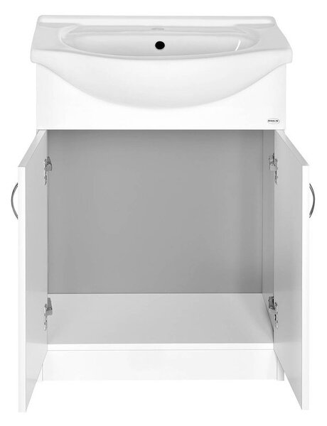 Aqualine Aqualine, SIMPLEX ECO 65 mosdószekrény 63x83,5x30,7cm, SIME650